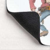 Cowboy bereit Zeichnen Mousepad (Ecke)