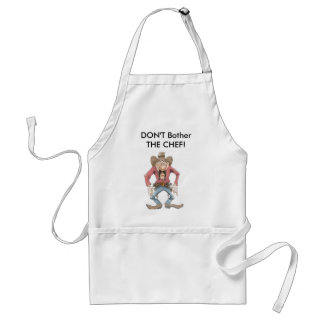 Cowboy bereit Zeichnen Schürze