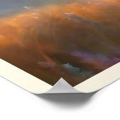 Cowboy Berggipfel Sunrise Boy's Bedroom Art Poster (Ecke)