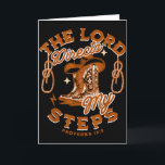 Cowboy Bibel Schriftstelle Western Country Jesus Karte<br><div class="desc">Cowboy Bibel Schriftstelle Western Country Jesus Glaube</div>