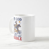 Cowboy Bible Scripture Verse Western Jesus For Men Kaffeetasse (Vorderseite Links)