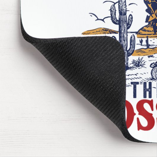 Cowboy Bible Scripture Verse Western Jesus For Men Mousepad (Ecke)