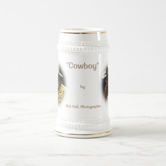 "Cowboy " Bierglas (Mittel)