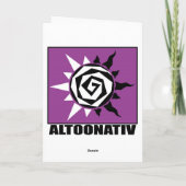 Cowboy Birthday Card Karte (Rückseite)