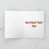 Cowboy Birthday Card Karte (Innenseite)