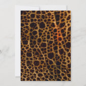 Cowboy Birthday Einladung (Rückseite)