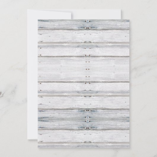 Cowboy Birthday Einladung (Rückseite)