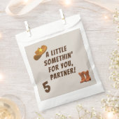 Cowboy Birthday Geschenktütchen (Ausgeschnitten)