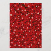 Cowboy Birthday Party Danke Notizen Karten (Rückseite)