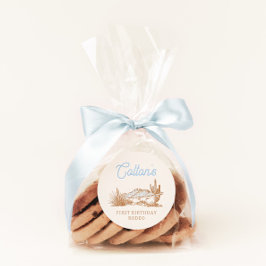 Cowboy Birthday Stickers