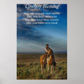 Cowboy Blessing Poster (Vorne)