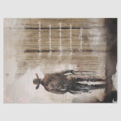 Cowboy Blessing Western Man Seidenpapier (Vorderseite)