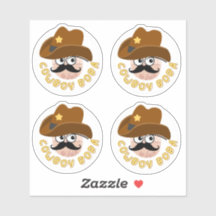Cowboy Boba- Pack von 4