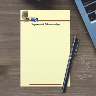 Cowboy Boost Hat Gloves Still Life Foto Custom Briefpapier