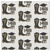 Cowboy Boot Abschluss Stoff (Nahaufnahme)