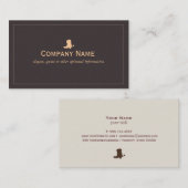 Cowboy Boot Business Card Visitenkarte (Vorne/Hinten)