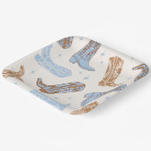 Cowboy Boot Party Teller (Gewinkelt)