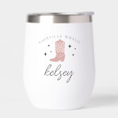 Cowboy Boot Personalisierter Junggeselinnen-Abschi (Links)