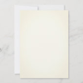 Cowboy Boot White Daisy Western Quinceanera Party Einladung (Rückseite)