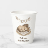 Cowboy Boots and Foal Baby Shower Pappbecher (Vorderseite)