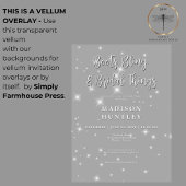 Cowboy Boots & Bling Brautparty Pergament Einladungen