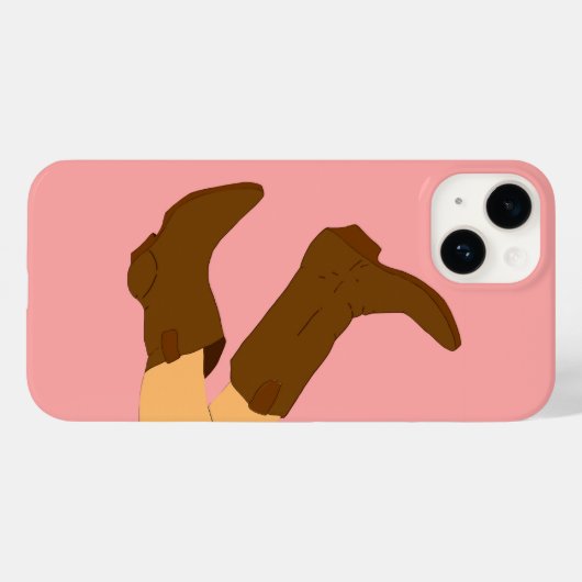 Cowboy Boots Case-Mate iPhone Hülle (Rückseite (Horizontal))