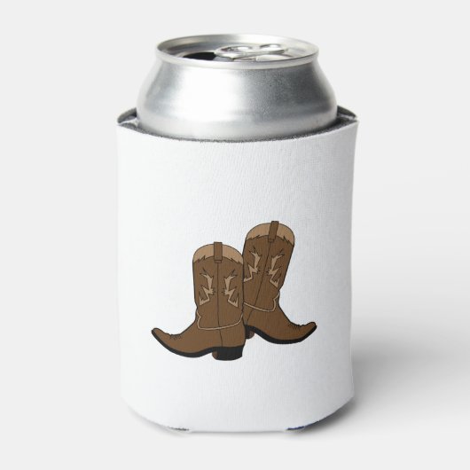 Cowboy Boots Dosenkühler (Kanne Vorderseite)