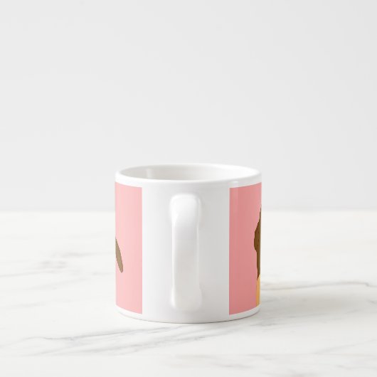 Cowboy Boots Espressotasse (Rückseite)