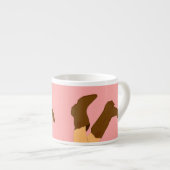 Cowboy Boots Espressotasse (Vorderseite Rechts)
