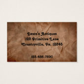 Cowboy Boots Hang Tag (Rückseite)