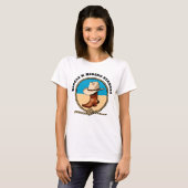Cowboy Boots Hat Rope Circle K Reitställe T-Shirt (Vorne ganz)