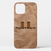 Cowboy Boots iPhone 12 Fall Case-Mate iPhone Hülle (Rückseite)