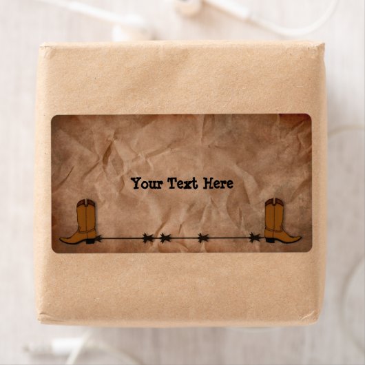 Cowboy Boots-Label (Insitu)