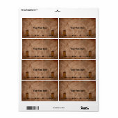 Cowboy Boots-Label (Vorne)