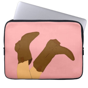 Cowboy Boots Laptopschutzhülle