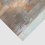 Cowboy Boots Lavender Honey Bee Decoupage Seidenpapier (Detail)