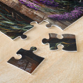 Cowboy Boots Lavender und Honey Bee Puzzle (Seite)