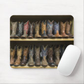 Cowboy Boots Mousepad (Mit Mouse)