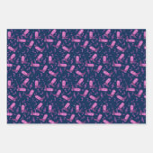 Cowboy Boots Musiknoten Geschenkpapier Set (Vorderseite 2)