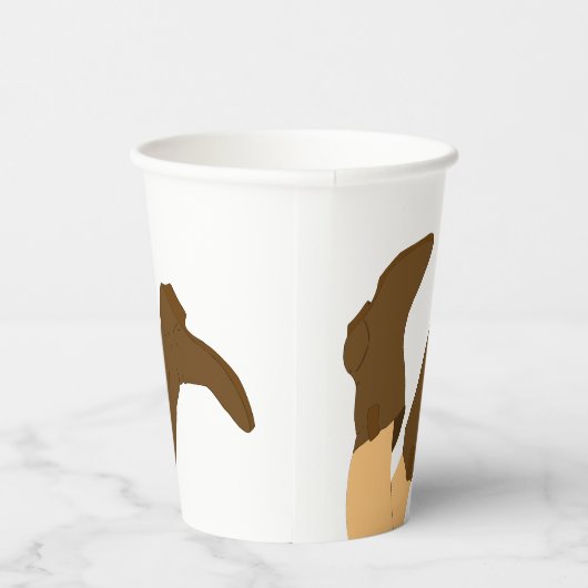 Cowboy Boots Pappbecher (Rechts)