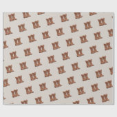 Cowboy Boots Pattern Geschenkpapier (Flach)