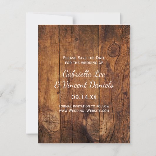 Cowboy Boots Pferde Bit Daisies Barn Save the Date (Rückseite)