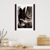 Cowboy Boots Poster (Küche)