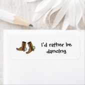 Cowboy Boots statt tanzen Country Western (Insitu)