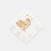 Cowboy Boots und Foal Baby Shower Serviette (Ecke)