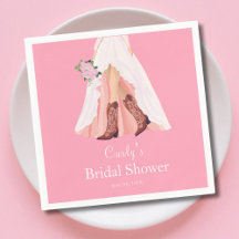Cowboy Boots & Wedding Dress Brautparty