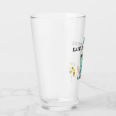 Cowboy Boots Wedding 🤠 Rustic Western Monogram Glas (Rechts)