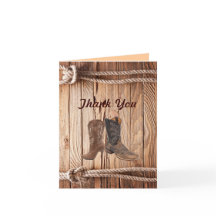 Cowboy Boots Western Land Wedding danke