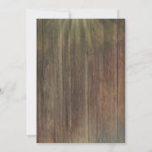 Cowboy Boots Wine Barrel Country Graduation Party Einladung (Rückseite)