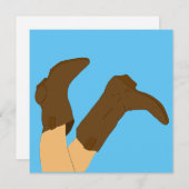 Cowboy Boots Yee-Haw (Vorne/Hinten)